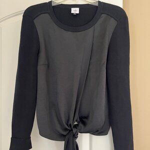 Cabi Crosstie Pullover Style #4288 Black Size Medium
